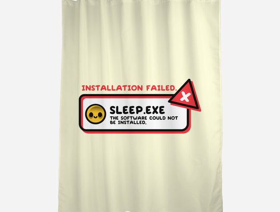 Installation Sleep Failed