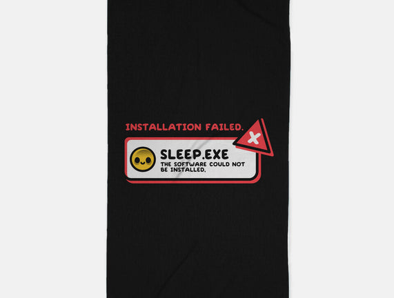 Installation Sleep Failed