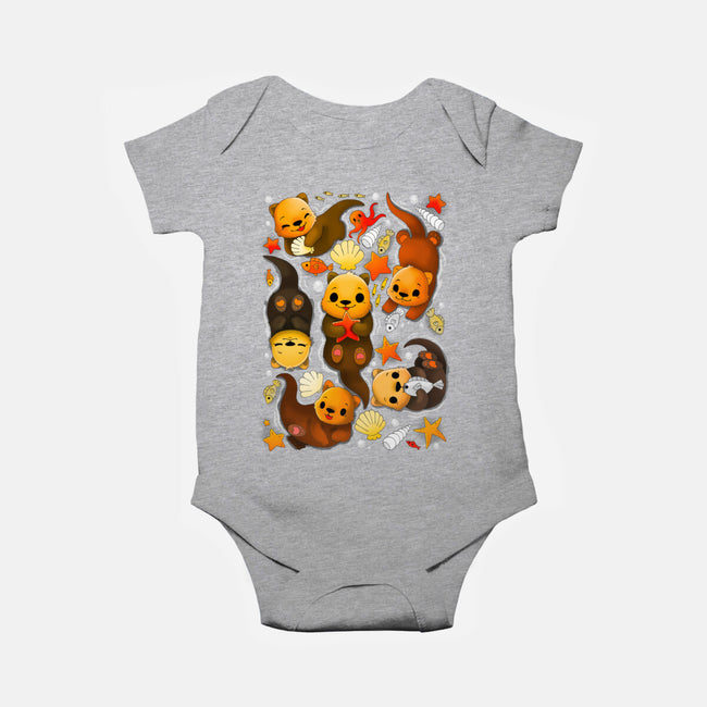 Otters-Baby-Basic-Onesie-Vallina84