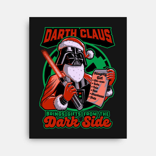 Dark Lord Christmas-None-Stretched-Canvas-Studio Mootant