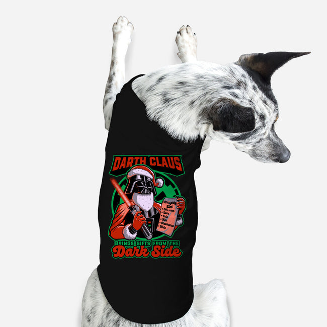 Dark Lord Christmas-Dog-Basic-Pet Tank-Studio Mootant