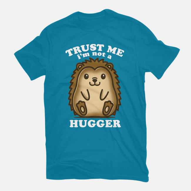 Trust Me Not A Hugger-Mens-Basic-Tee-turborat14