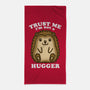 Trust Me Not A Hugger-None-Beach-Towel-turborat14