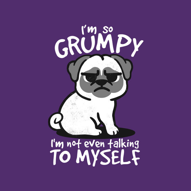 Grumpy Dog-None-Removable Cover-Throw Pillow-NemiMakeit