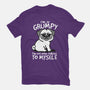 Grumpy Dog-Womens-Basic-Tee-NemiMakeit