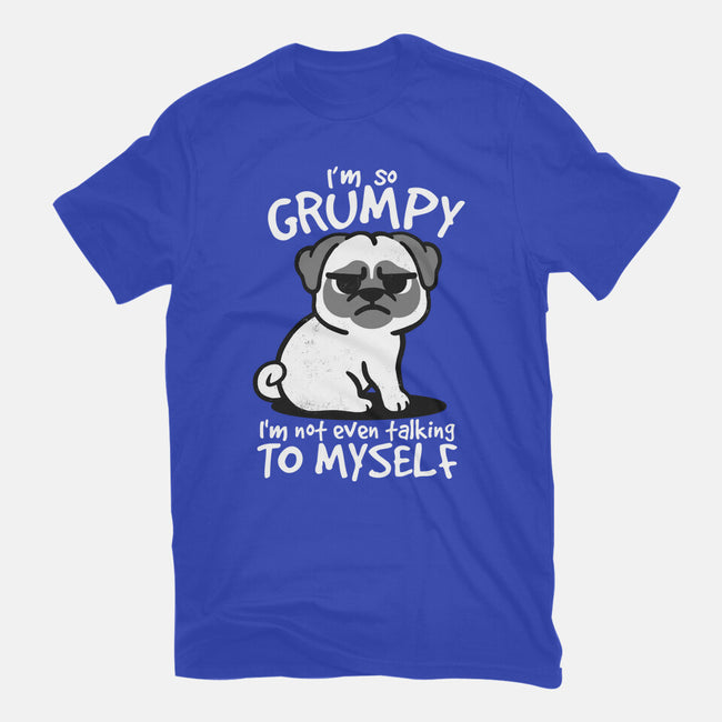 Grumpy Dog-Womens-Fitted-Tee-NemiMakeit