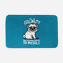 Grumpy Dog-None-Memory Foam-Bath Mat-NemiMakeit