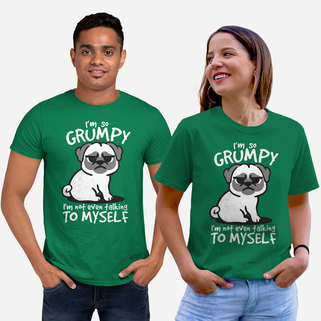 Grumpy Dog-Unisex-Basic-Tee-NemiMakeit