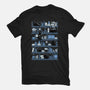 Purrfect Library-Mens-Basic-Tee-tobefonseca