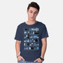 Purrfect Library-Mens-Basic-Tee-tobefonseca