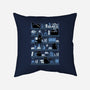 Purrfect Library-None-Removable Cover-Throw Pillow-tobefonseca