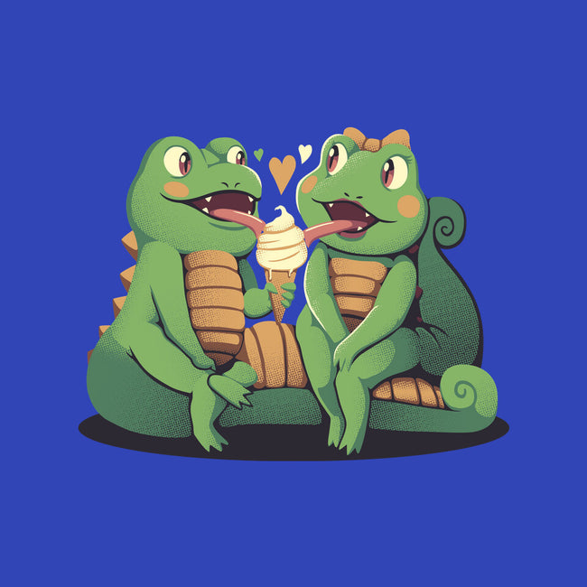 Gecko Love Ice Cream-None-Glossy-Sticker-tobefonseca