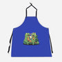 Gecko Love Ice Cream-Unisex-Kitchen-Apron-tobefonseca