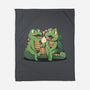 Gecko Love Ice Cream-None-Fleece-Blanket-tobefonseca