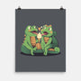 Gecko Love Ice Cream-None-Matte-Poster-tobefonseca