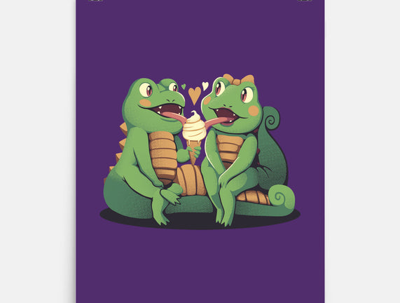 Gecko Love Ice Cream