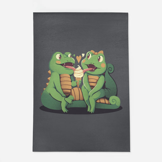 Gecko Love Ice Cream-None-Indoor-Rug-tobefonseca