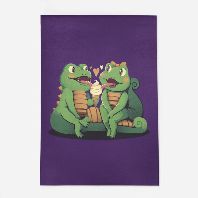 Gecko Love Ice Cream-None-Indoor-Rug-tobefonseca