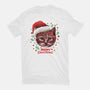 Wish You A Meowy Christmas-Mens-Basic-Tee-dandingeroz