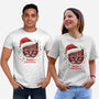 Wish You A Meowy Christmas-Unisex-Basic-Tee-dandingeroz