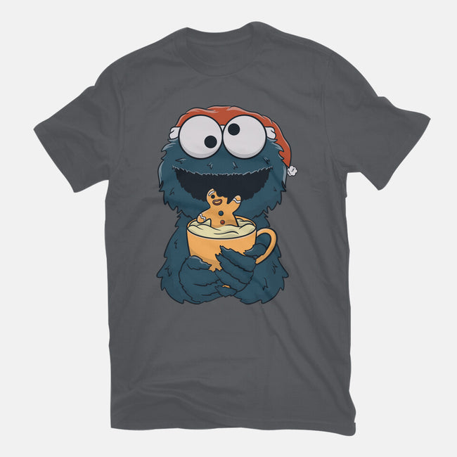 Gingerbread Monster-Mens-Heavyweight-Tee-Claudia