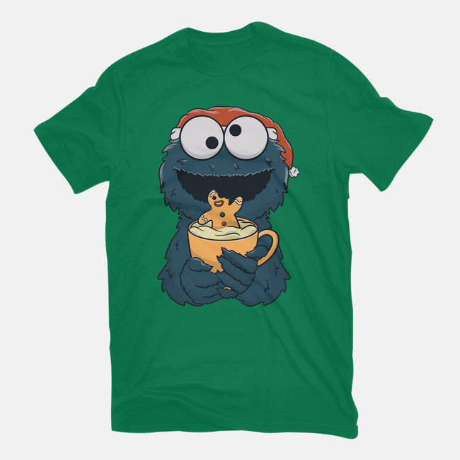 Gingerbread Monster-Mens-Basic-Tee-Claudia