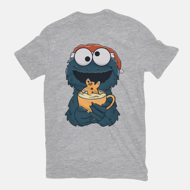 Gingerbread Monster-Mens-Basic-Tee-Claudia