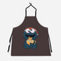 Gingerbread Monster-Unisex-Kitchen-Apron-Claudia