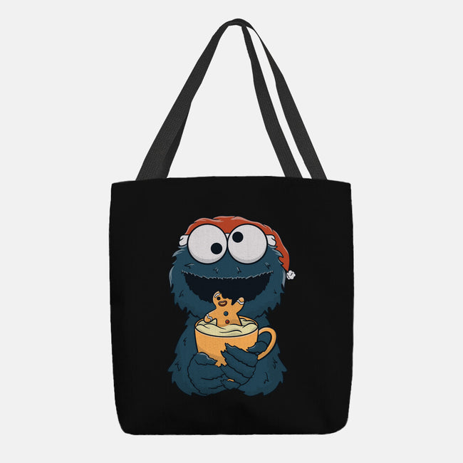 Gingerbread Monster-None-Basic Tote-Bag-Claudia