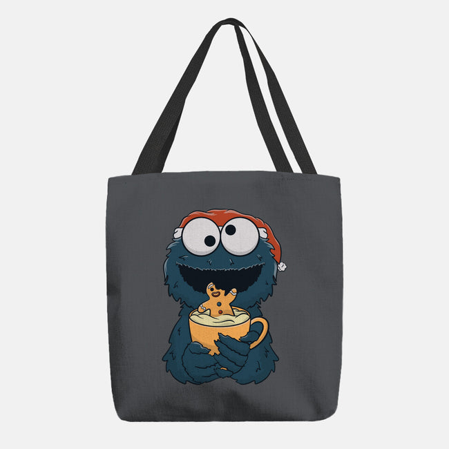 Gingerbread Monster-None-Basic Tote-Bag-Claudia