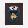 Gingerbread Monster-None-Fleece-Blanket-Claudia