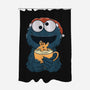 Gingerbread Monster-None-Polyester-Shower Curtain-Claudia