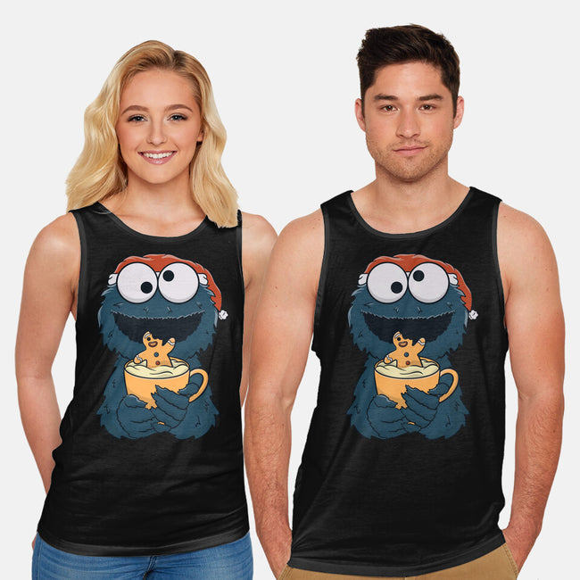 Gingerbread Monster-Unisex-Basic-Tank-Claudia