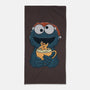 Gingerbread Monster-None-Beach-Towel-Claudia