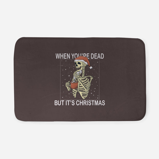 But It's Xmas-None-Memory Foam-Bath Mat-Claudia