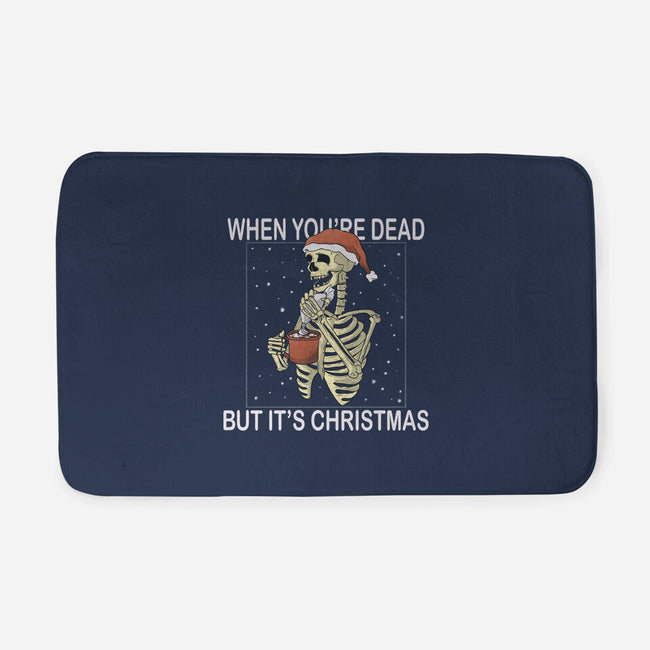 But It's Xmas-None-Memory Foam-Bath Mat-Claudia