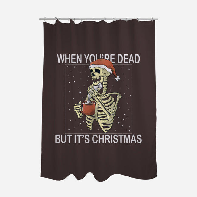 But It's Xmas-None-Polyester-Shower Curtain-Claudia