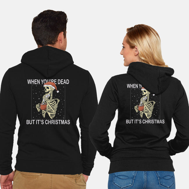 But It's Xmas-Unisex-Zip-Up-Sweatshirt-Claudia