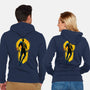 Teenage Hero-Unisex-Zip-Up-Sweatshirt-teesgeex