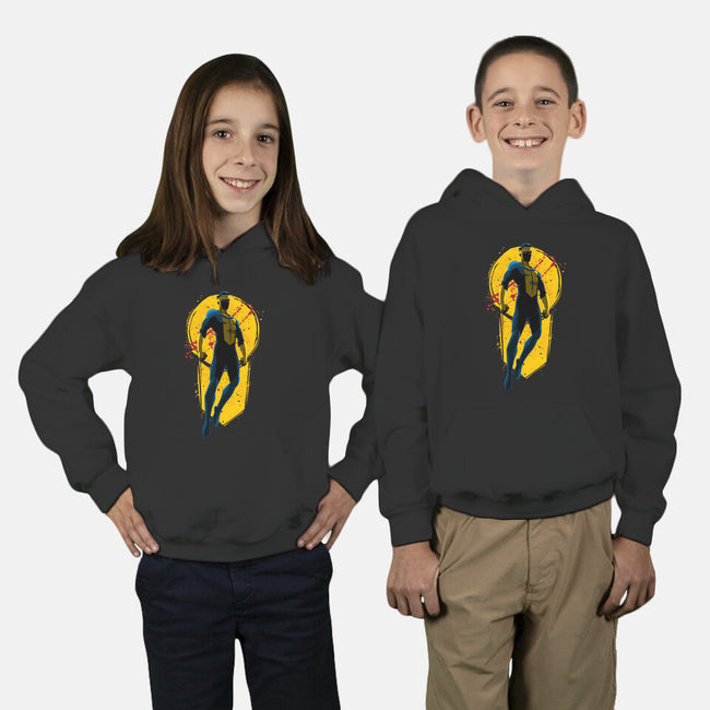 Teenage Hero-Youth-Pullover-Sweatshirt-teesgeex