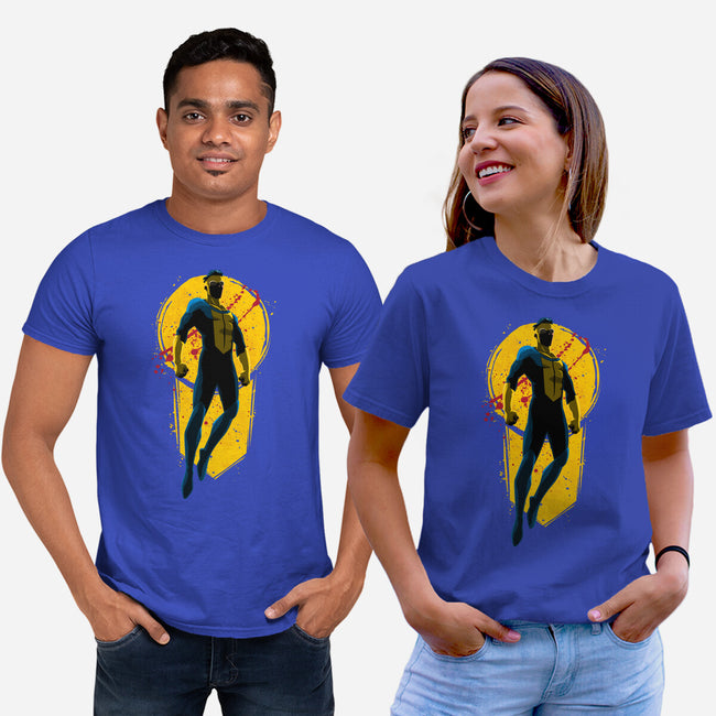 Teenage Hero-Unisex-Basic-Tee-teesgeex