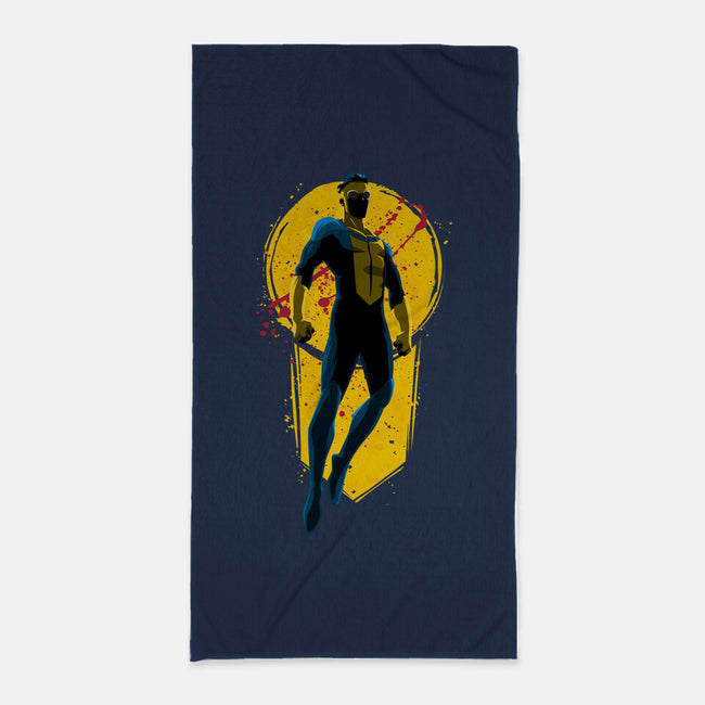 Teenage Hero-None-Beach-Towel-teesgeex