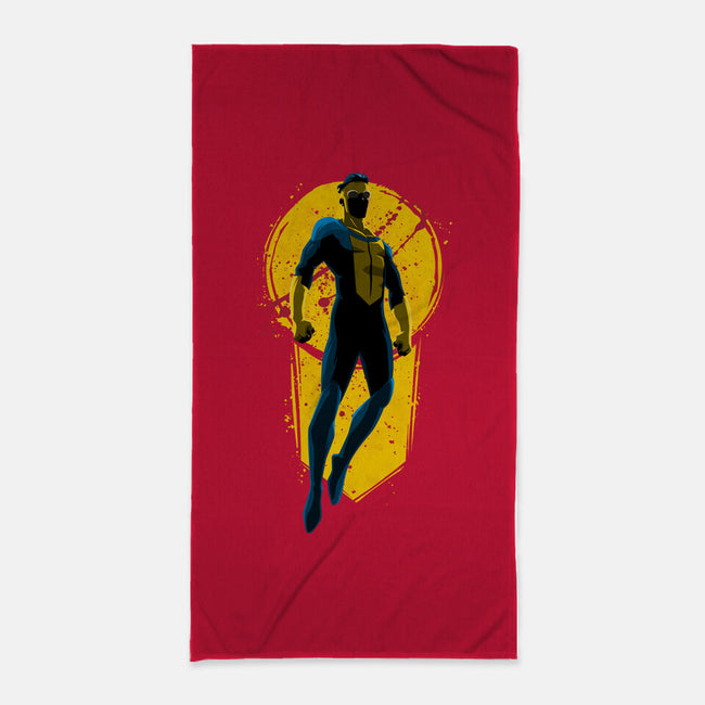 Teenage Hero-None-Beach-Towel-teesgeex