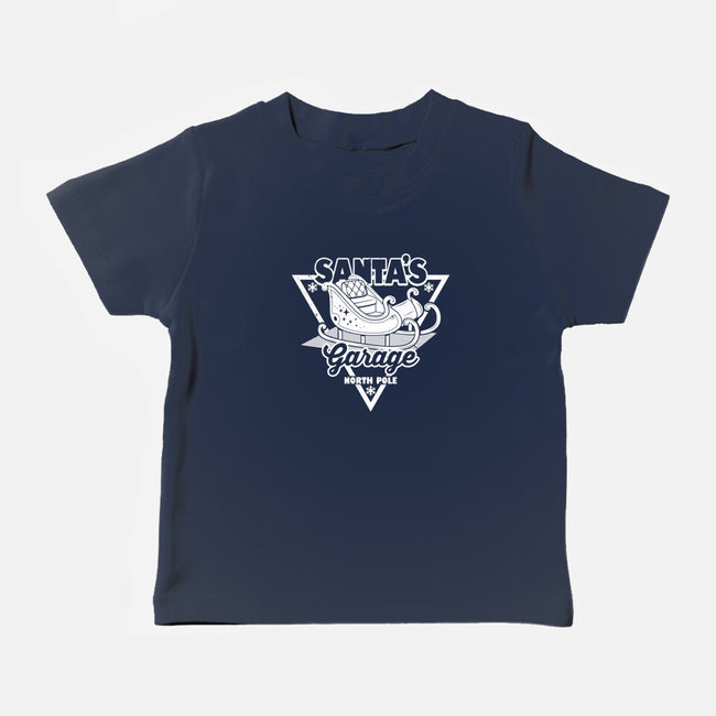 Santa's Garage-Baby-Basic-Tee-Boggs Nicolas