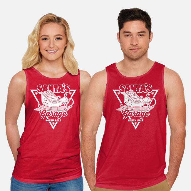 Santa's Garage-Unisex-Basic-Tank-Boggs Nicolas