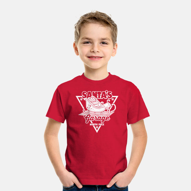 Santa's Garage-Youth-Basic-Tee-Boggs Nicolas