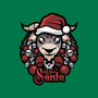 All Hail Santa-Womens-Fitted-Tee-jrberger