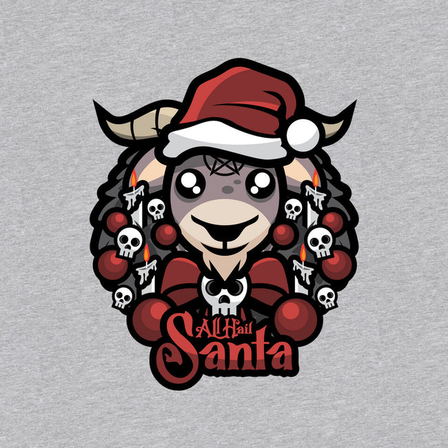 All Hail Santa-Womens-Fitted-Tee-jrberger