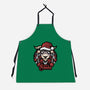 All Hail Santa-Unisex-Kitchen-Apron-jrberger