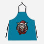 All Hail Santa-Unisex-Kitchen-Apron-jrberger